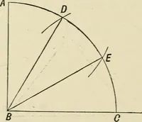 An illustration from Perspective and geometrical drawing : adapted to the use of candidates for second and third-class teachers' certificates (1887)