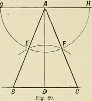 An illustration from Perspective and geometrical drawing : adapted to the use of candidates for second and third-class teachers' certificates (1887)