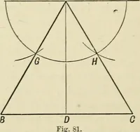 An illustration from Perspective and geometrical drawing : adapted to the use of candidates for second and third-class teachers' certificates (1887)