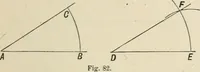 An illustration from Perspective and geometrical drawing : adapted to the use of candidates for second and third-class teachers' certificates (1887)