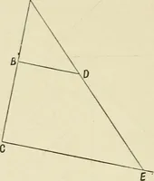 An illustration from Perspective and geometrical drawing : adapted to the use of candidates for second and third-class teachers' certificates (1887)