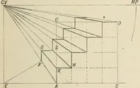 An illustration from Perspective and geometrical drawing : adapted to the use of candidates for second and third-class teachers' certificates (1887)