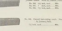 Picture 5 of 11 from 1903 illustrated catalogue : barbers' supplies, patent barbers' chairs, barbers' furniture (1903), leaf 102