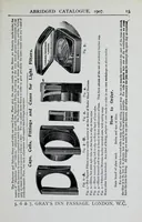 Picture 8 of 16 from 1907 price list, cancelling previous lists, of light filters, cameras, and all materials for orthochromatic and colour photography : scientific instruments for light measurement, photo spectroscopes, photo micrographic appliances, etc. (1907), leaf 17