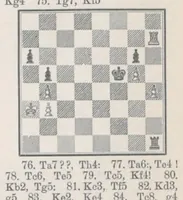 An illustration from 1912 Breslau XVIII. Kongress Des Deutschen Schachbundes, E. V. (1913)