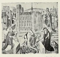 An illustration from 1914-1916. La guerre et les oeuvres d'art en Belgique (1917)