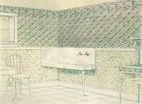 An illustration from 1917 home decoration book (1917)