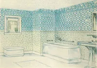 An illustration from 1917 home decoration book (1917)