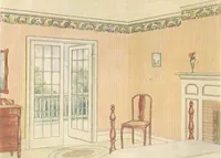An illustration from 1917 home decoration book (1917)