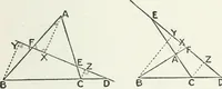 An illustration from Advanced geometry for high schools : synthetic and analytical (1919)