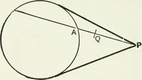 An illustration from Advanced geometry for high schools : synthetic and analytical (1919)
