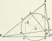 An illustration from Advanced geometry for high schools : synthetic and analytical (1919)