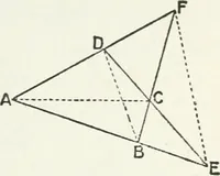 An illustration from Advanced geometry for high schools : synthetic and analytical (1919)