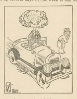 An illustration from Pepperell Manufacturing Company employee magazine, 1929–1930 (1929)