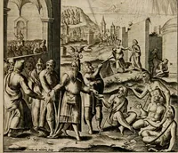 An illustration from Adnotationes et meditationes in Euangelia quae in sacrosancto Missae sacrificio toto anno leguntur: cum eorundem Euangeliorum concordantia (1607)