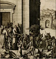 An illustration from Adnotationes et meditationes in Euangelia quae in sacrosancto Missae sacrificio toto anno leguntur: cum eorundem Euangeliorum concordantia (1607)