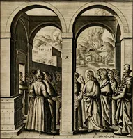 Picture 61 of 259 from Adnotationes et meditationes in Euangelia quae in sacrosancto Missae sacrificio toto anno leguntur: cum eorundem Euangeliorum concordantia (1607), leaf 201
