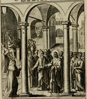 Picture 64 of 259 from Adnotationes et meditationes in Euangelia quae in sacrosancto Missae sacrificio toto anno leguntur: cum eorundem Euangeliorum concordantia (1607), leaf 206