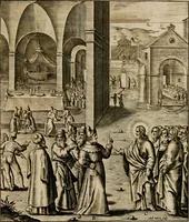 An illustration from Adnotationes et meditationes in Euangelia quae in sacrosancto Missae sacrificio toto anno leguntur: cum eorundem Euangeliorum concordantia (1607)