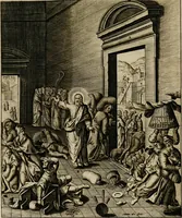 Picture 103 of 259 from Adnotationes et meditationes in Euangelia quae in sacrosancto Missae sacrificio toto anno leguntur: cum eorundem Euangeliorum concordantia (1607), leaf 308