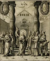 Picture 122 of 259 from Adnotationes et meditationes in Euangelia quae in sacrosancto Missae sacrificio toto anno leguntur: cum eorundem Euangeliorum concordantia (1607), leaf 358