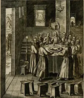 Picture 136 of 259 from Adnotationes et meditationes in Euangelia quae in sacrosancto Missae sacrificio toto anno leguntur: cum eorundem Euangeliorum concordantia (1607), leaf 406