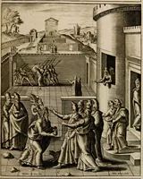 An illustration from Adnotationes et meditationes in Euangelia quae in sacrosancto Missae sacrificio toto anno leguntur: cum eorundem Euangeliorum concordantia (1607)