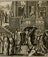 Picture 154 of 259 from Adnotationes et meditationes in Euangelia quae in sacrosancto Missae sacrificio toto anno leguntur: cum eorundem Euangeliorum concordantia (1607), leaf 496