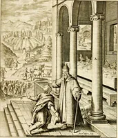 An illustration from Adnotationes et meditationes in Euangelia quae in sacrosancto Missae sacrificio toto anno leguntur: cum eorundem Euangeliorum concordantia (1607)
