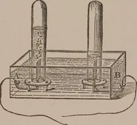 An illustration from A course of six lectures on the chemical history of a candle [electronic resource]: to which is added, a lecture on platinum (1865)