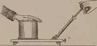 An illustration from A course of six lectures on the chemical history of a candle [electronic resource]: to which is added, a lecture on platinum (1865)