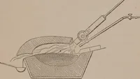 An illustration from A course of six lectures on the chemical history of a candle [electronic resource]: to which is added, a lecture on platinum (1865)