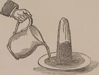 An illustration from A course of six lectures on the chemical history of a candle [electronic resource]: to which is added, a lecture on platinum (1865)