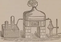 An illustration from A course of six lectures on the chemical history of a candle [electronic resource]: to which is added, a lecture on platinum (1865)