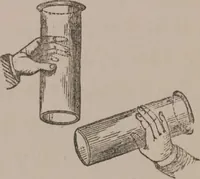 An illustration from A course of six lectures on the chemical history of a candle [electronic resource]: to which is added, a lecture on platinum (1865)