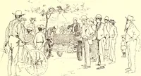 An illustration from Two thousand miles on an automobile : being a desultory narrative of a trip through New England, New York, Canada, and the West (1902)