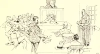 An illustration from Two thousand miles on an automobile : being a desultory narrative of a trip through New England, New York, Canada, and the West (1902)