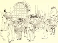 An illustration from Two thousand miles on an automobile : being a desultory narrative of a trip through New England, New York, Canada, and the West (1902)