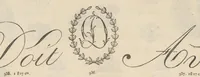 Picture 6 of 8 from Recueil des divers caractères, signes, fleurons, vignettes et ornamens de la Fonderie Typographique Royale. (1827), leaf 111