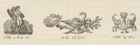 Picture 7 of 8 from Recueil des divers caractères, signes, fleurons, vignettes et ornamens de la Fonderie Typographique Royale. (1827), leaf 127