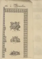 Picture 8 of 8 from Recueil des divers caractères, signes, fleurons, vignettes et ornamens de la Fonderie Typographique Royale. (1827), leaf 137