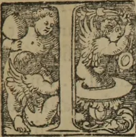 An illustration from Claudij Galeni Pergameni De temperamentis libri III : de inaequali intemperie liber I (1545)