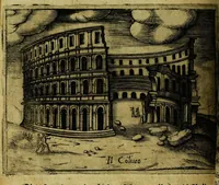 Picture 22 of 31 from Le cose marauigliose dell' alma citta di Roma: doue si tratta delle chiese,stationi, relique et corpi santi : con la guida romana : i nomi de sommi pontefici, imperatori et altri principi, Christiani, con le prencipal' poste d'Italia (1625), leaf 116