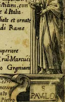 Picture 3 of 31 from Le cose marauigliose dell' alma citta di Roma: doue si tratta delle chiese,stationi, relique et corpi santi : con la guida romana : i nomi de sommi pontefici, imperatori et altri principi, Christiani, con le prencipal' poste d'Italia (1625), leaf 5