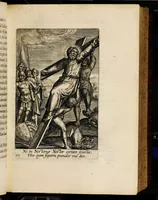 Picture 22 of 92 from Sacrum sanctuarium crucis et patientiae crucifixorum et cruciferorum, emblematicis imaginibus laborantium et aegrotantium ornatum: artifices gloriosi nouae artis bene viuendi et moriendi secundum rationem regulae et circini (1634), leaf 115