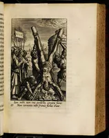Picture 44 of 92 from Sacrum sanctuarium crucis et patientiae crucifixorum et cruciferorum, emblematicis imaginibus laborantium et aegrotantium ornatum: artifices gloriosi nouae artis bene viuendi et moriendi secundum rationem regulae et circini (1634), leaf 297