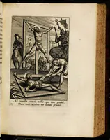 Picture 57 of 92 from Sacrum sanctuarium crucis et patientiae crucifixorum et cruciferorum, emblematicis imaginibus laborantium et aegrotantium ornatum: artifices gloriosi nouae artis bene viuendi et moriendi secundum rationem regulae et circini (1634), leaf 385