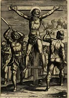 Picture 63 of 92 from Sacrum sanctuarium crucis et patientiae crucifixorum et cruciferorum, emblematicis imaginibus laborantium et aegrotantium ornatum: artifices gloriosi nouae artis bene viuendi et moriendi secundum rationem regulae et circini (1634), leaf 457