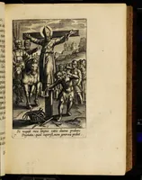 Picture 18 of 92 from Sacrum sanctuarium crucis et patientiae crucifixorum et cruciferorum, emblematicis imaginibus laborantium et aegrotantium ornatum: artifices gloriosi nouae artis bene viuendi et moriendi secundum rationem regulae et circini (1634), leaf 87