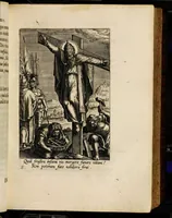 Picture 20 of 92 from Sacrum sanctuarium crucis et patientiae crucifixorum et cruciferorum, emblematicis imaginibus laborantium et aegrotantium ornatum: artifices gloriosi nouae artis bene viuendi et moriendi secundum rationem regulae et circini (1634), leaf 97